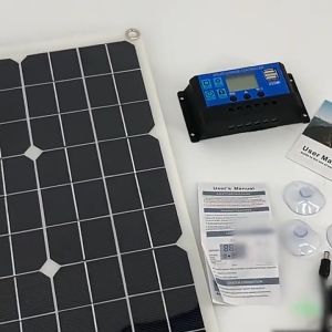 Kontroler Pengisi Daya Baterai Solar Charge Controller LCD LED Display 12V 24V 10A 30A