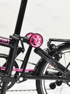 Fuyao Bike Smooth Rear Wheel Bicycle Accessories for Brompton Small Cloth Bike Rack Easy Modification Single Wheel