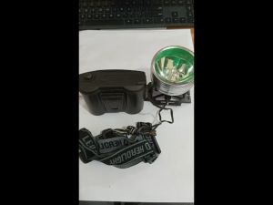 Senter Kepala LED Head Light plus Baterai
