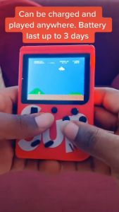 SUP 400 In 1 Retro Game Console Mini Gameboy Game Console Built-in 400 Games Game Box AV Out For Kids Gifts