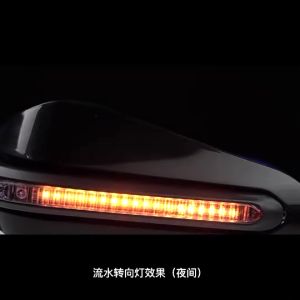 Original Universal Motorcycle Handguards with LED Light Crash Guard ATV Handlebar Handguards 1 Pair
