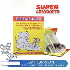 Lem Perangkap Tikus - Lem Jebakan Tiku - Pembasmi Tikus - Tempelan Tikus-Lem Tikus - Kuat Lem Hama