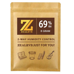 10 Gói 8g Gói Giữ Ẩm Cho Hộp Xì Gà Điều Khiển 2 Chiều Dành Cho Xì Gà ZEAL Độ Ẩm 62% - 69% Chất Liệu Gỗ Vận Hành Thủ Công Phụ Kiện Xì Gà