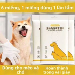 JUANSE | Găng Tay Làm Sạch Thú Cưng Chống Khuẩn Khử Mùi