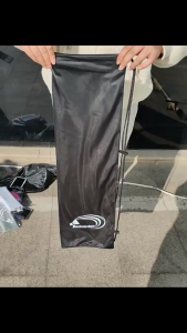 Portable Badminton Racket Bag Single Shoulder Diagonal Drawstring Badminton Racket Protective Cover