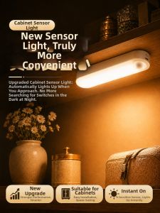 XLYS | Voice Control Auto On Night Soft Light Indoor Lighting