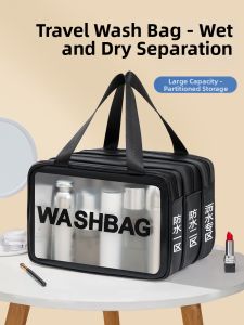 Waterproof Wet Dry Separation Toiletry Bag