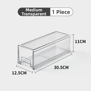 SHANGPINSHANGGE | Acrylic Storage Drawer Organizer Box Transparent