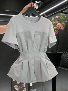 New Fashion Slenderizing Faux Layered T-Shirt