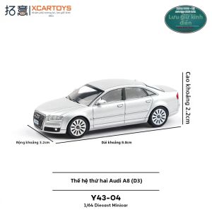 XCARTOYS | Mô Hình Xe Sedan Hợp Kim 1:64