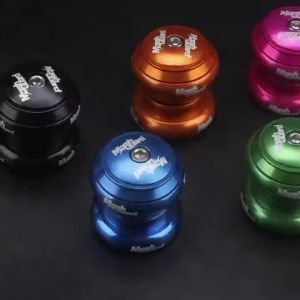 MTB Road Bicycle BMX Headset 34MM CNC 28.6mm Straight Tube Bike Fork Bike Stem Internal Steering 2 Bearing Sealed Top Cap Cover