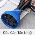Đầu Gắn Máy Sấy Silicon Tản Nhiệt Sấy Tóc, Loa Sấy Tóc Cao Cấp Gấp Gọn Chống Bể.(Ảnh thật). 