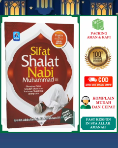 Sifat Shalat Nabi Muhammad Ukuran SAKU ORIGINAL Karya Syaikh Abdullah bin Abdurrahman Al-Jibrin Shifat Sholat Salat Solat Rasulullah Penerbit Pustaka Arafah