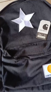 TAS RANSEL BAGPACK CORDUROY BINTANG CATHART