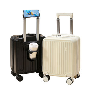 Vali Du Lịch Cỡ Nhỏ 14 Inch Không Cần Hành Lý Có Thể Kéo Theo Của Hãng Hàng Không Spring Autumn 20X30X40cm Vali Du Lịch Bằng ABS+PC