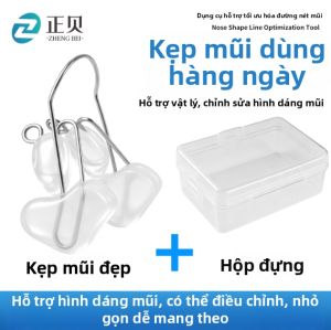 ZHENGBEI | Kẹp Nâng Mũi Thon Gọn Không Đau