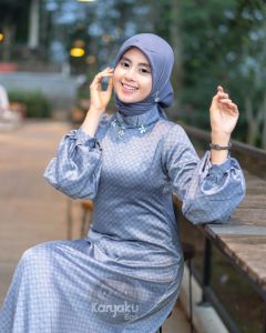 Gamis Terbaru silk Gamis modern Gamis kekinian terhits