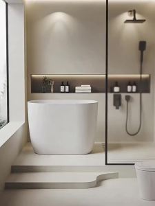 SSWW | Bồn Tắm Đứng Riêng Biệt Phù Hợp Không Gian Nhỏ