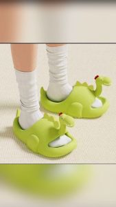Sandal Anak Dinosaurus 3D Sendal Anak Bentuk Dino Lucu dan Imut Sandal Selop Anak Viral Anti Slip