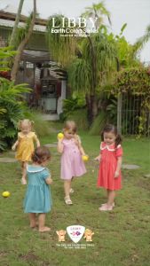 Libby Dress Jolie Ruffle Earth Color Series Dress Anak Perempuan Cotton 6 Bulan - 2 Tahun Pakaian Bayi Dress Anak Bayi Baju Bayi Newborn