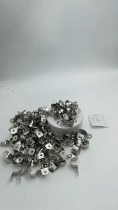 Jual 10 buah Clamp Omega M 8 Stainless Steel Klem Sadel Pipa Bando Jual 10 buah Saddle Clamp M 8 Full Stainless Jepit Breket Pipa