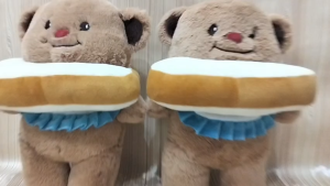 Dreamtoys96 Boneka Kapibara Roti Animal Capybara Roti Celemek Cute M