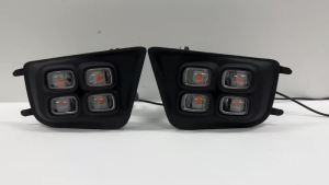 Led Fog lamps Lights Fit For Toyota Tacoma 2012 2013 2014 2015 Fog Lights Lamp Led Daytime Turn Signal Lights Auto Accessies