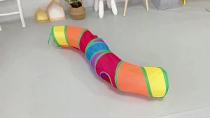 Cat Tunnel Pet Supplies Cat S T Pass Play Tunnel Foldable Cat Tunnel Cat Toy Breathable Drill Barrel for Indoor Loud Paper