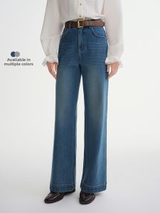 DUSHU | Retro High-Waisted Straight Large Size Jeans