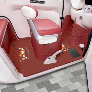 Full Enclosure Dedicated Footmat Electric Tricycle Accessories