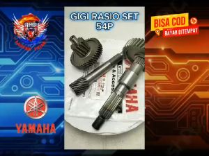 Gigi rasio set Mio j Mio gt Soul gt 115 XRide 115 fino 115 fi X ride gear gir ger rasio set Asli original Yamaha 54P