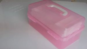 Cốp đựng đồ bằng nhựa cỡ to 3 tầng 30 x16.5 x14CM
