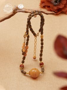 POTALA PALACE | Original Amber Agarwood Pendant Necklace For Women