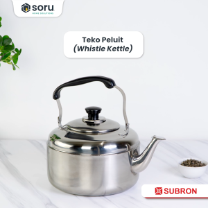 SORU - Teko Siul Peluit Bunyi Ketel Air Stainless Steel SUS201 4L 5L - Whistle Kettle - SUBRON