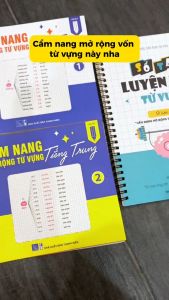 Sách combo - Cẩm nang mở rộng từ vựng tiếng Trung tập 1+tập 2+ sổ tay luyện nhớ từ vựng+DVD tài liệu