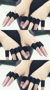 KOBS Karet Pelindung Jari Tangan Finger Rubber Elastis Olahraga Sports Keeper Kiper Futsal Volley