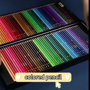 48/72 Colored Pencil Set for Drawing - Oily and Aqueous Art Colored Pencils for Children and Adults
