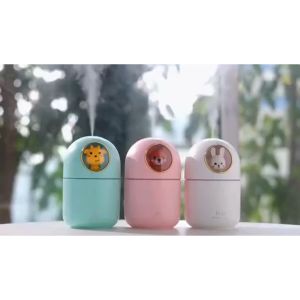 USB Cute Pet Mini 300ml Air Humidifier With LED Night Light 空氣加濕器可爱