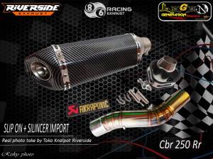 silincer silinser plus slip on Akrapovic Hexa Full Carbon Import Taiwan