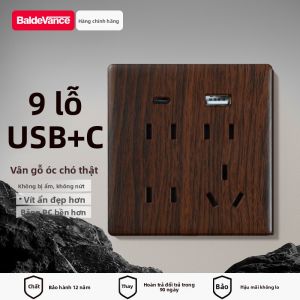 BaldeVance | Bảng ổ cắm 10 lỗ rộng cách nhau 10A