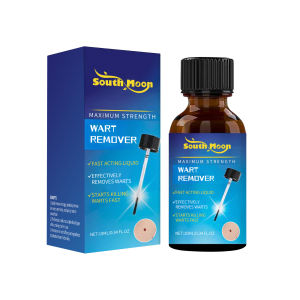 South Moon Wart Remover Liquid Face Wart Label Remover Liquid Wart Treatment Flat Warts Skin Tag Removal Hand Foot Corn Mole (10ml)