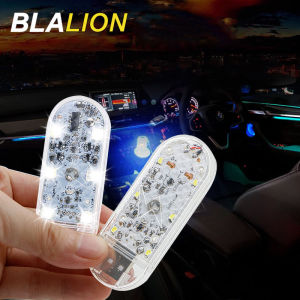 BLALION Multifunctional LED Touch Lamp Wireless Mini Car Ceiling Rechargeable USB High Brightness Atmosphere Warning Light