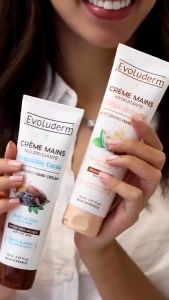 Kem Dưỡng Ẩm Làm Mềm Bảo Vệ Da Tay Evoluderm Pháp 150ml Chiết Xuất Bơ Hạt Mỡ Karite Tinh Chất Ca Cao