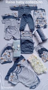 bayi new bron 52pcs paket lahiran seri raisa