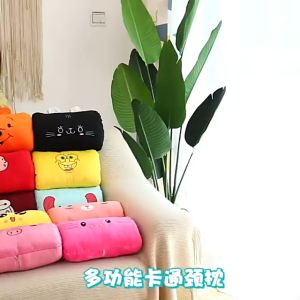 Cartoon Warm Hand Pillow Soft Cushion Plush Bantal Lembut Pemanas Tangan Kereta 暖手枕