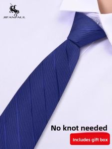Easy No-Tie Mens Striped Tie