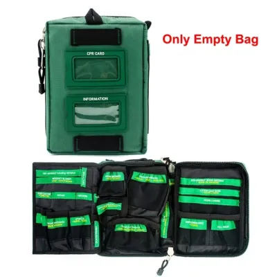 BearHoHo Medium Handy Complete Set / Empty First Aid Kit Emergency Kits Outdoor Sports Camping Hiking Tactical Survival Kits