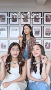 **【NEW PRODUCT】 Hanasui Next Level Butter Balm - Color Butter Balm Tinted Lip Balm Melembabkan & Mencerahkan Bibir Lightweight**