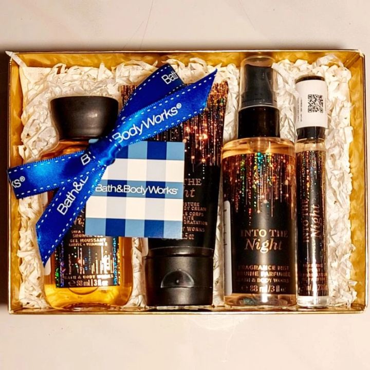 BBW INTO THE NIGHT ITN GIFT SET PAKET TRAVELSIZE BATH BODY WORKS Lazada  Indonesia