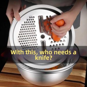 Multifunctional Slicer for Slicing Grating and Cutting